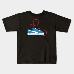 Chucks and Pearls Kids T-Shirt